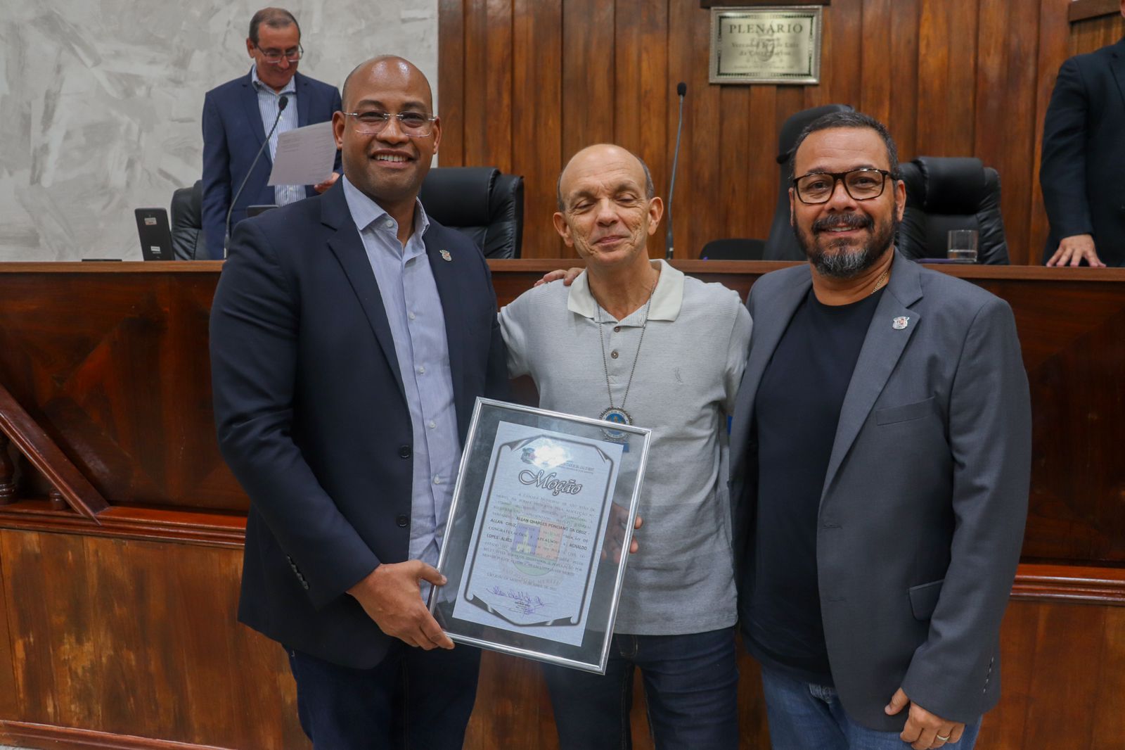 Câmara homenageia delegada titular da Deam de São João de Meriti