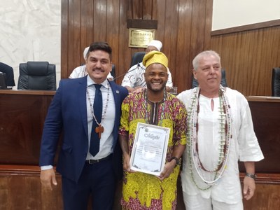 Câmara realiza Sessão Solene em homenagem ao Dia da Umbanda