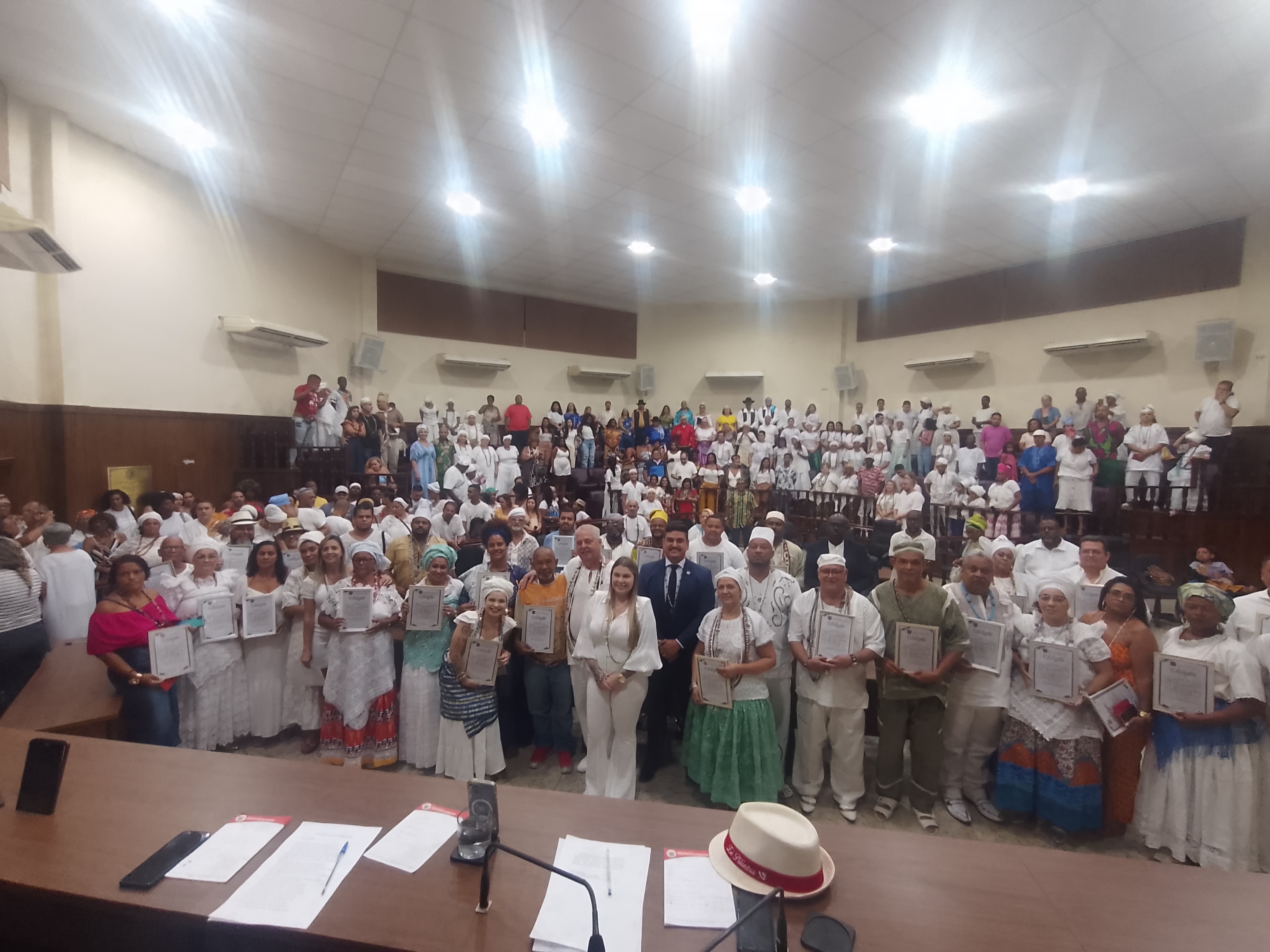 Câmara realiza Sessão Solene em homenagem ao Dia da Umbanda