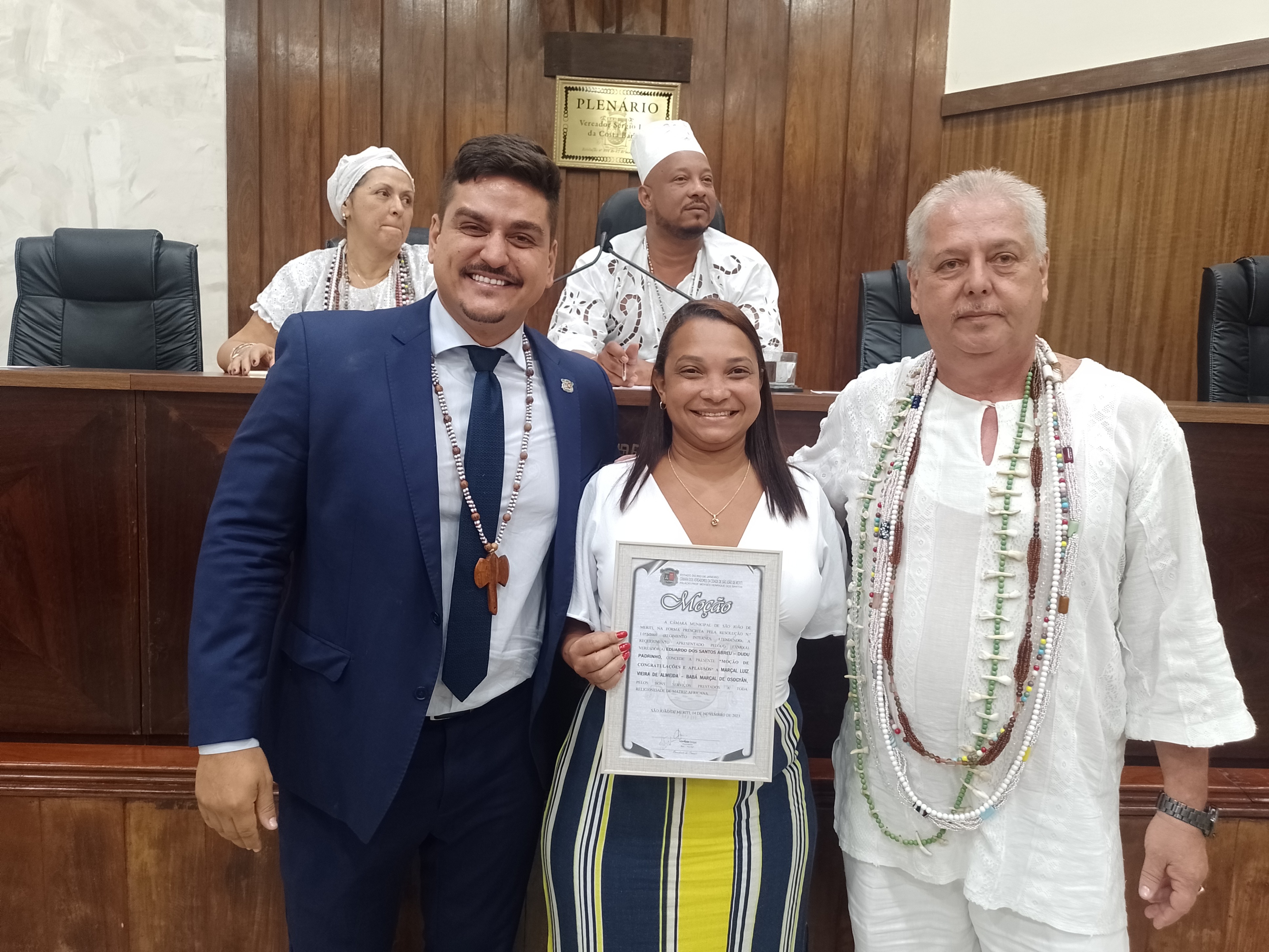 Câmara realiza Sessão Solene em homenagem ao Dia da Umbanda