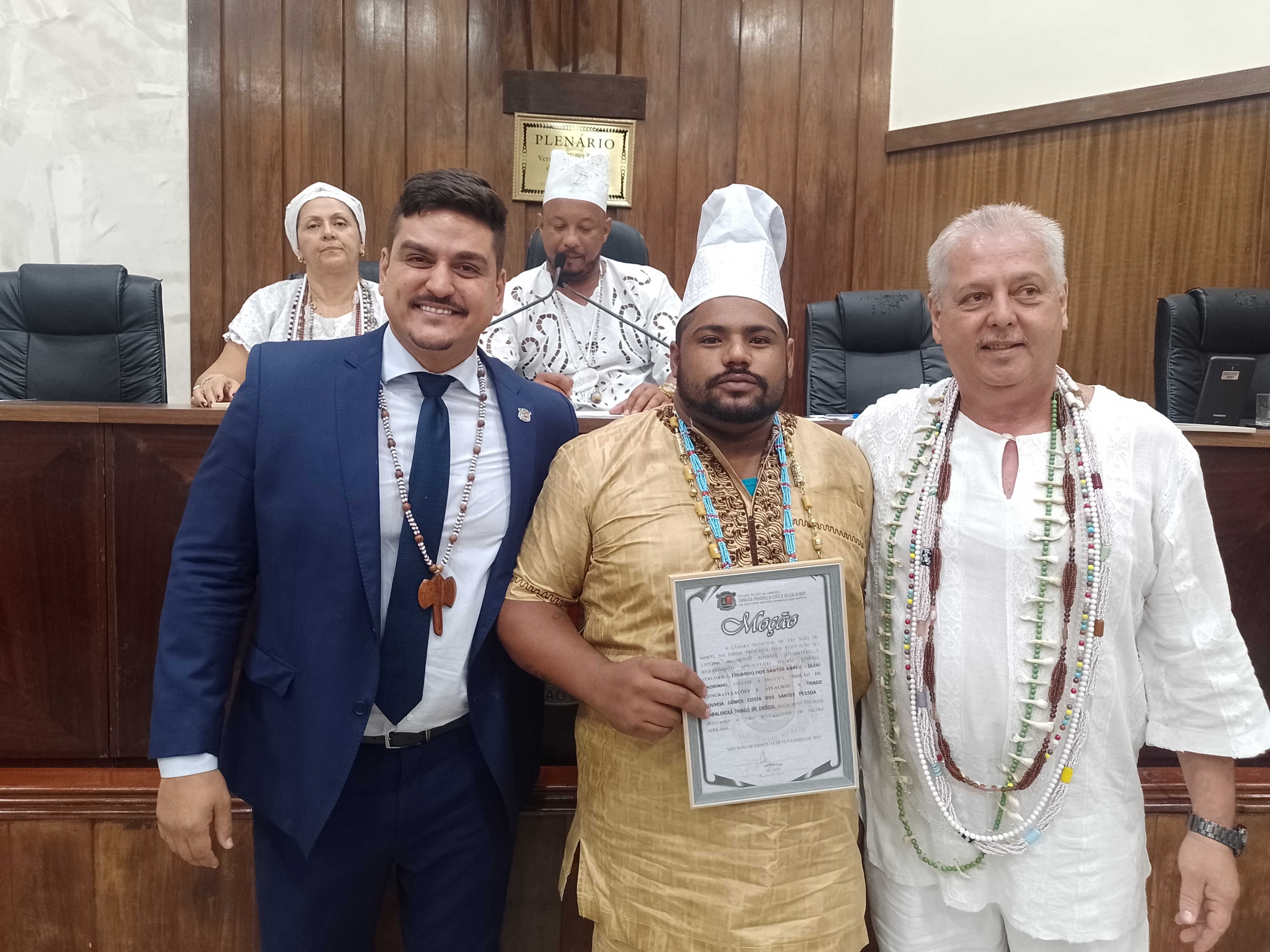 Câmara realiza Sessão Solene em homenagem ao Dia da Umbanda