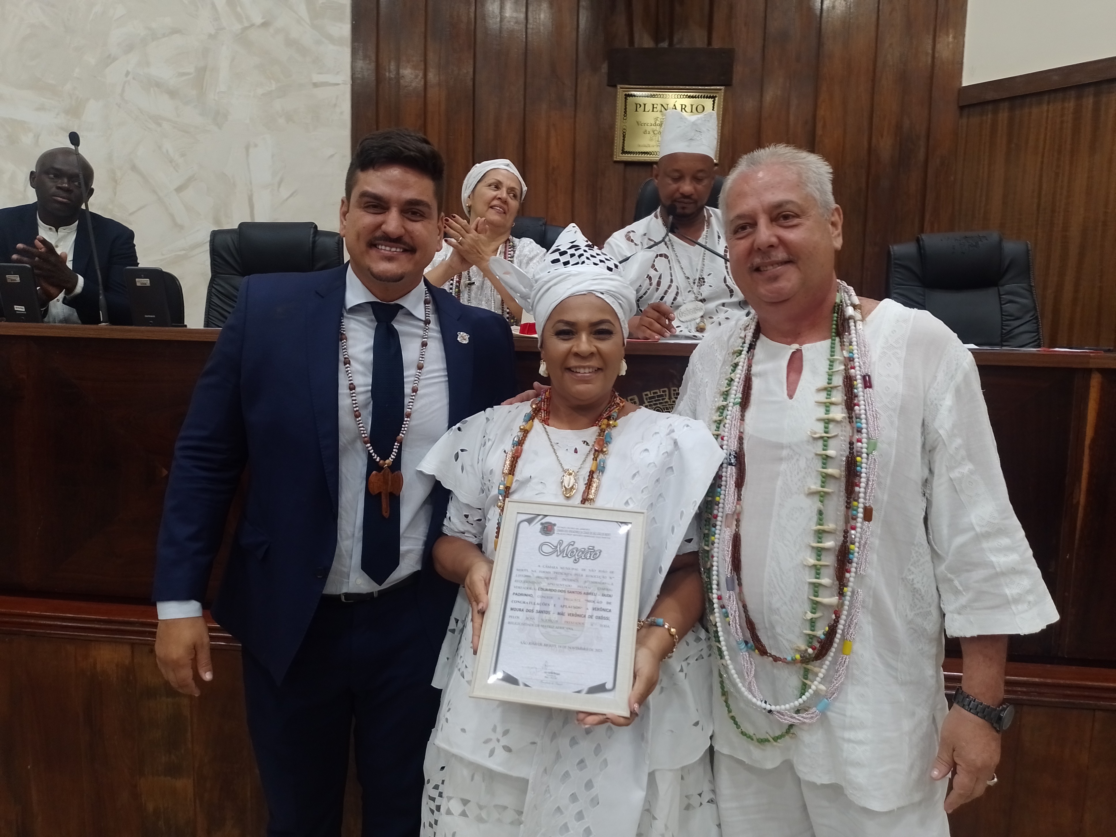 Câmara realiza Sessão Solene em homenagem ao Dia da Umbanda