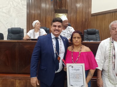 Câmara realiza Sessão Solene em homenagem ao Dia da Umbanda