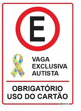 Câmara aprova legislação que autoriza estacionamento preferencial para pessoas com Transtorno do Espectro Autista